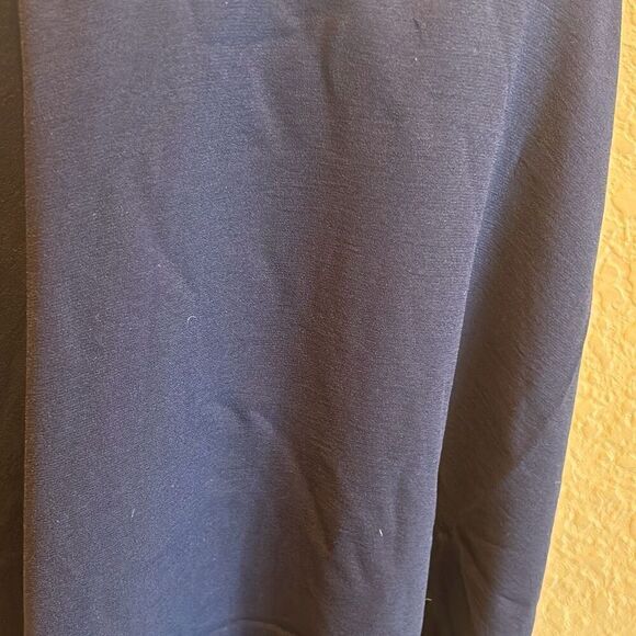 Tigerlilly Women’s 8 Low Back Slip Dress Navy Blue Simple Minimalist Flowy New - Picture 10 of 15